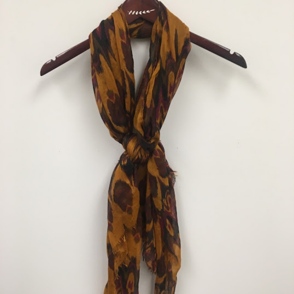 Multi-Color Fall Scarf